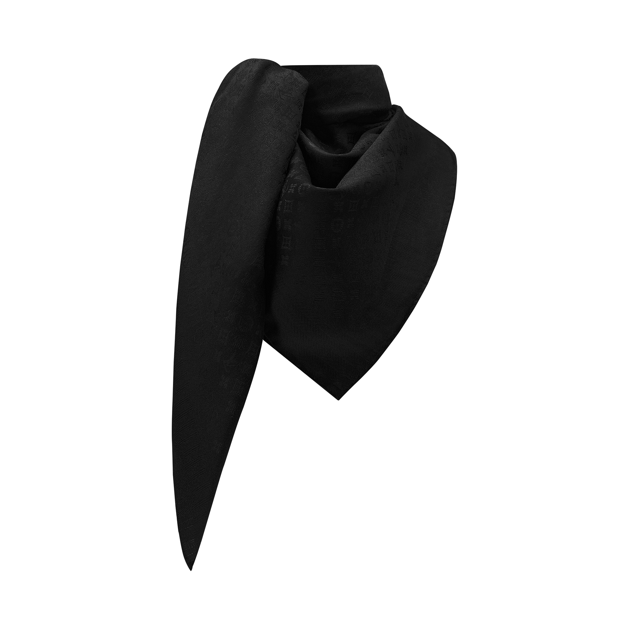 Evermore Shawl - Luxury S00 Black | LOUIS VUITTON